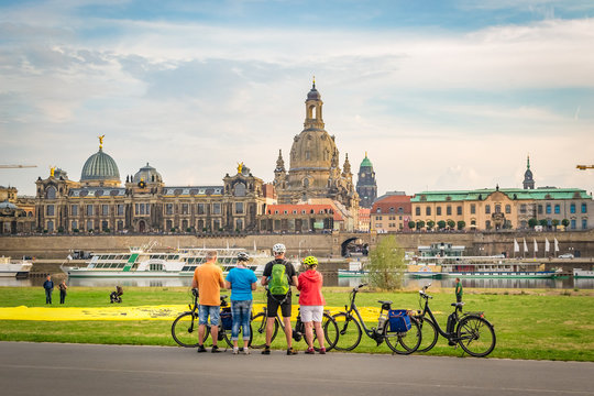 Cityscape of Dresden (Germany)