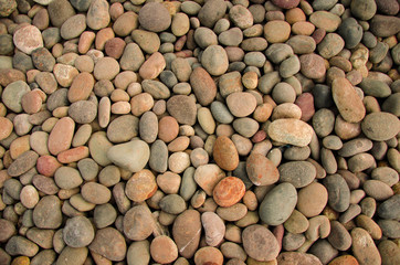 fondo de rocas de mar de colores