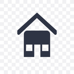 home icon isolated on transparent background. Simple and editable home icons. Modern icon vector illustration.