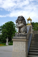 Fototapeta na wymiar Germany. Lion statue
