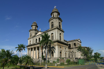 Fototapeta na wymiar Kathedrale in Managua