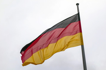 flag of germany waving in the wind