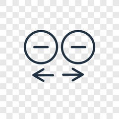 Shopping basket vector icon isolated on transparent background, Shopping basket logo design