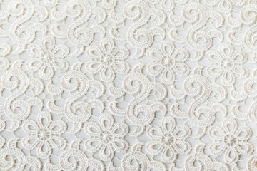 white lace background for text, copy space