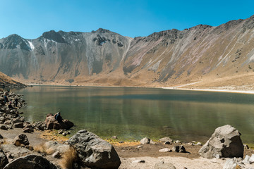 Panoramic view of nevado de toluca