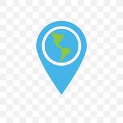 map icon isolated on transparent background. Simple and editable map icons. Modern icon vector illustration.