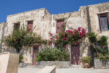Fototapeta na wymiar Kloster Preveli auf Kreta