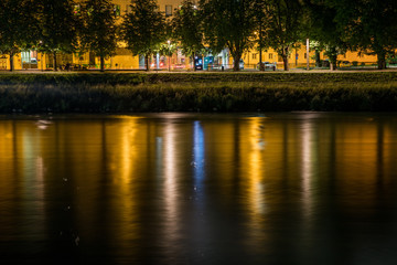 water reflections