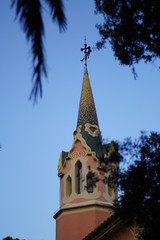 church with steeple