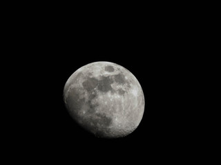 Moon photo edited