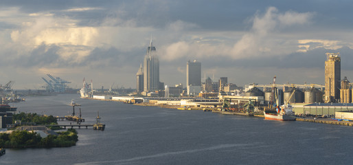 The US port city of Mobile has a busy port on Alabamaâ€™s gulf coast and a clean downtown