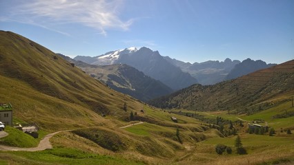 An amazing caption of the mountains in Trentino, with a great views to the dolomites of Brenta in summer days
