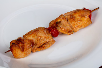 Roasted Chicken skewer