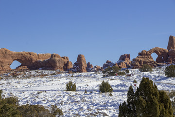 Arches National Park in December © Joe