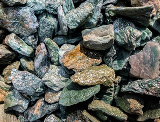 Background of Rough Stones in Bulk