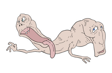 mutant monster illustration © RATOCA