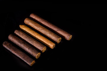 Traditional habano or handmade cigar colleciton