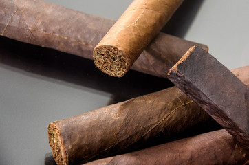 Traditional habano or handmade cigar colleciton