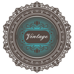 decorative circle frame