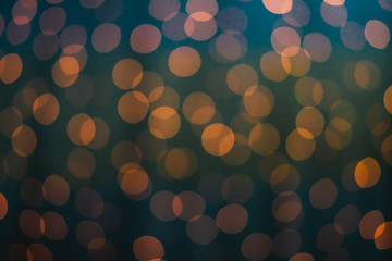 Bokeh blurred background