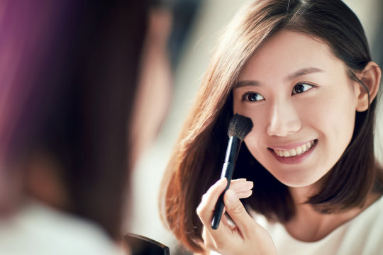 Young beauty makeup