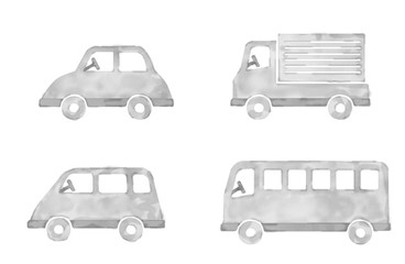 乗り物のイラスト