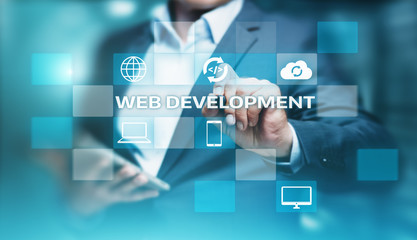 Web Development Coding Programming Internet Technology Business concept