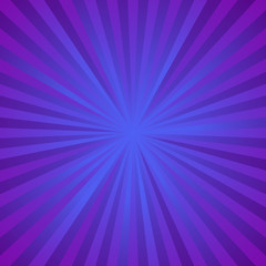 Abstract sun rays background - gradient vector graphic design with radial ray stripes