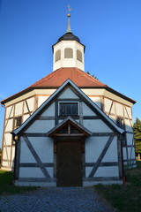 Fachwerkkirche in Garz, Havel