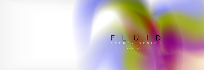 Abstract background holographic liquid colors design
