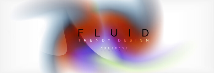 Abstract background holographic liquid colors design