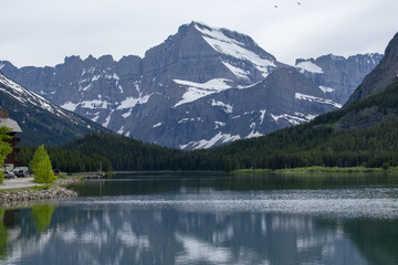 Fototapeta na wymiar Mountain Lake View