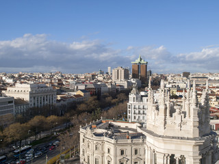 VISTA AEREA DE MADRID
