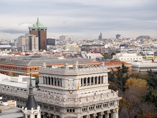 VISTA AEREA DE MADRID