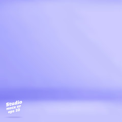 Vector Empty pastel purple blue color studio room background ,Template mock up for display of product,Business backdrop.