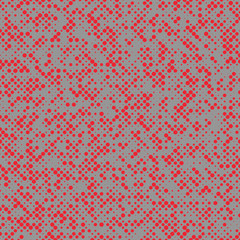 Abstract halftone dot pattern background - vector graphic design from circles