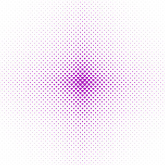 Abstract halftone heart background pattern - vector love concept graphic design from purple hearts