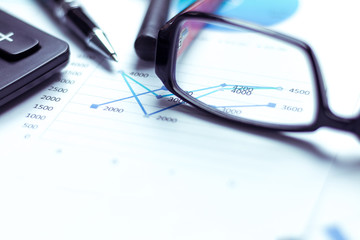 Many charts and graphs reflect the company's concept of data collection and statistical performance in the past year.