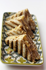 Toast banana e cannella