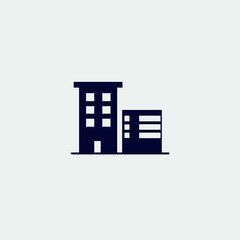 building icon, vector illustration