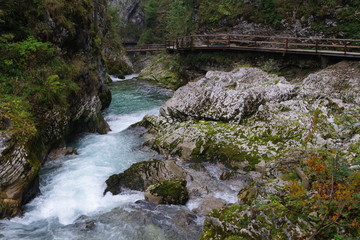 Vintgar Klamm in Slovenia