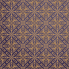 luxury ornamental background in gold color