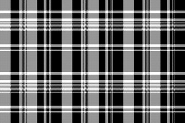 Black white pixel fabric texture seamless pattern