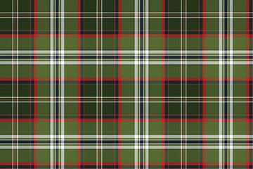 Green check plaid pixel seamless fabric texture
