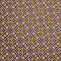 luxury ornamental background in gold color