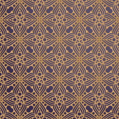 luxury ornamental background in gold color