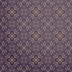 luxury ornamental background in gold color