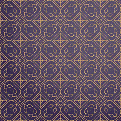 luxury ornamental background in gold color