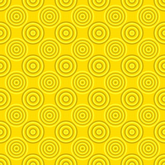 Simple seamless circle pattern background design - color vector graphic