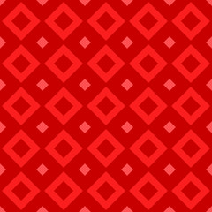 Seamless geometrical square pattern design background - colored vector graphic